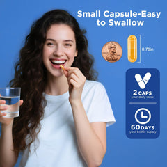 Black Pepper Extract (piperine) for enhanced absorption