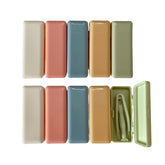 Bedartist 10-pack portable contact lens tool case set opened, showing inserter, remover, and soft-tip tweezer