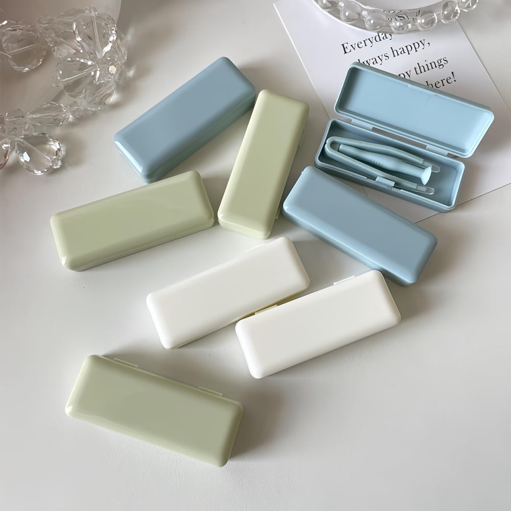 Durable shatterproof plastic material of Bedartist contact lens tool case