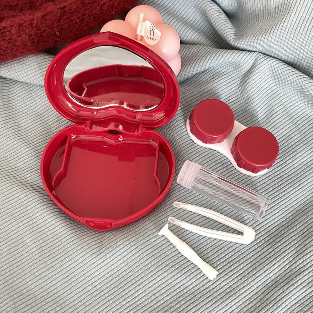 Travel mirror included in BEDARTIST red kit