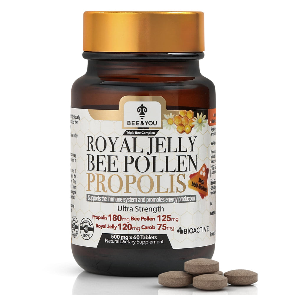Bee and You Royal Jelly Tablet 60 count packaging