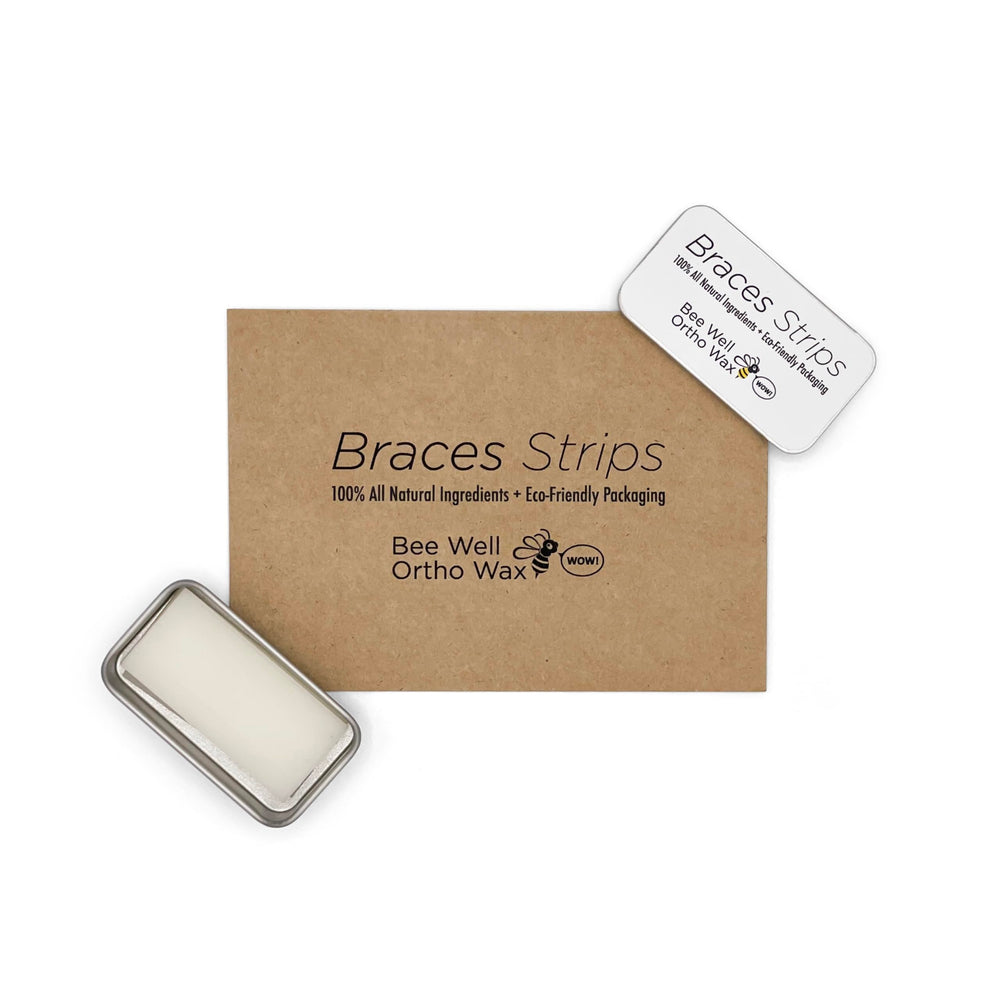Orthodontist recommended braces wax from Bee Well