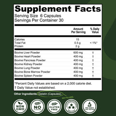 Beef heart - part of the 7-beef-organs complex