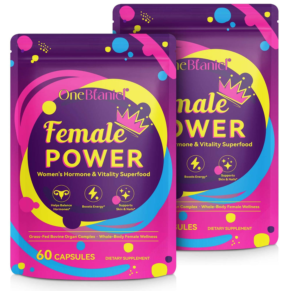 Beef Organ Supplement for Women bottle with capsules