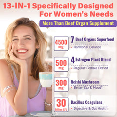 Sourcing info: grass-fed pasture-raised beef organs