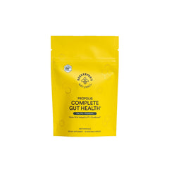 Beekeeper's Naturals Complete Gut Health bottle with 20-count capsules
