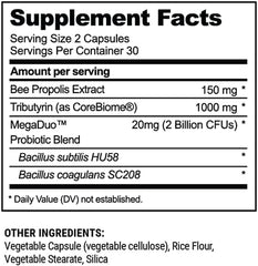 Complete Gut Health packaging with capsules