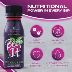 Pour-and-go BEET IT Circulation shot in a tote or gym bag.