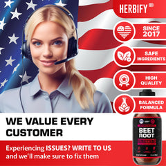 Beetroot extract bottle with vibrant red liquid