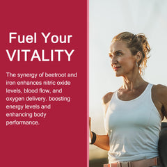 Sugar-free Beet Root Gummies packaging and bottle