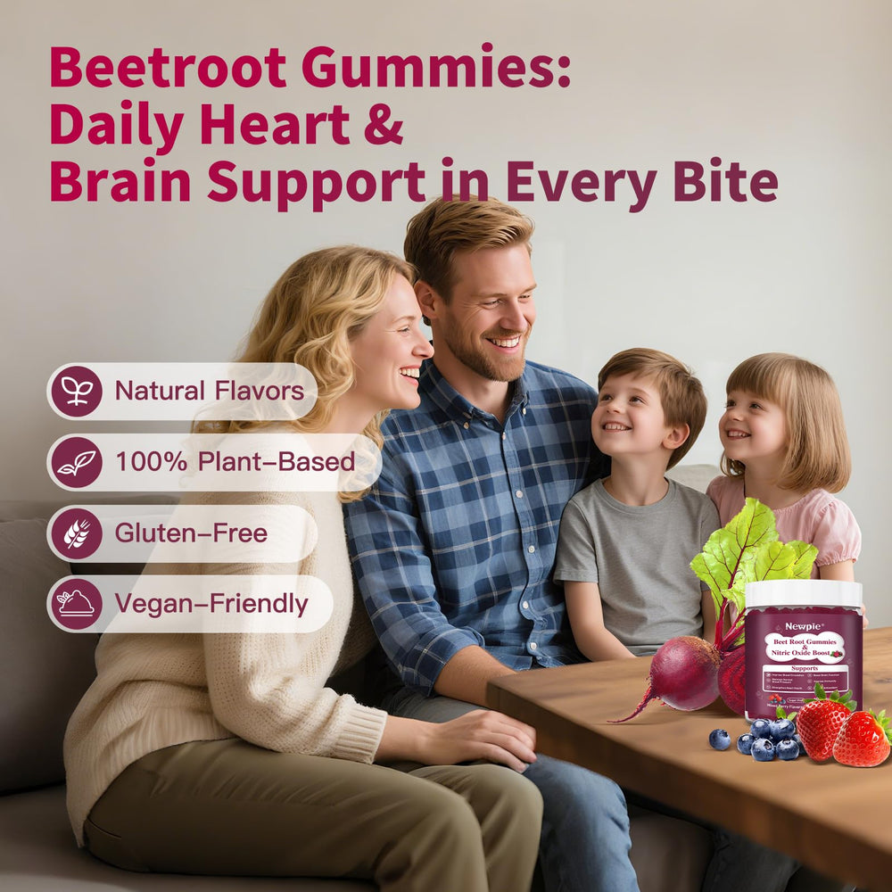 Organic grape seed extract ingredient on Beet Root Gummies packaging