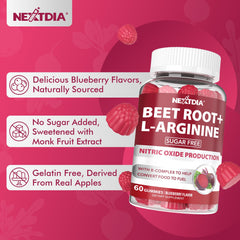 Nutrition facts and benefits of Beet Root Gummies