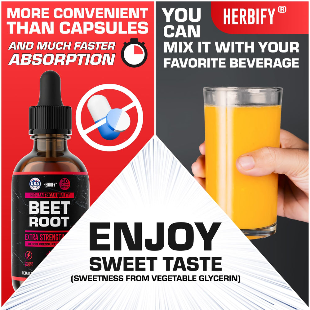Lifestyle image showing energy boost from beet root liquid