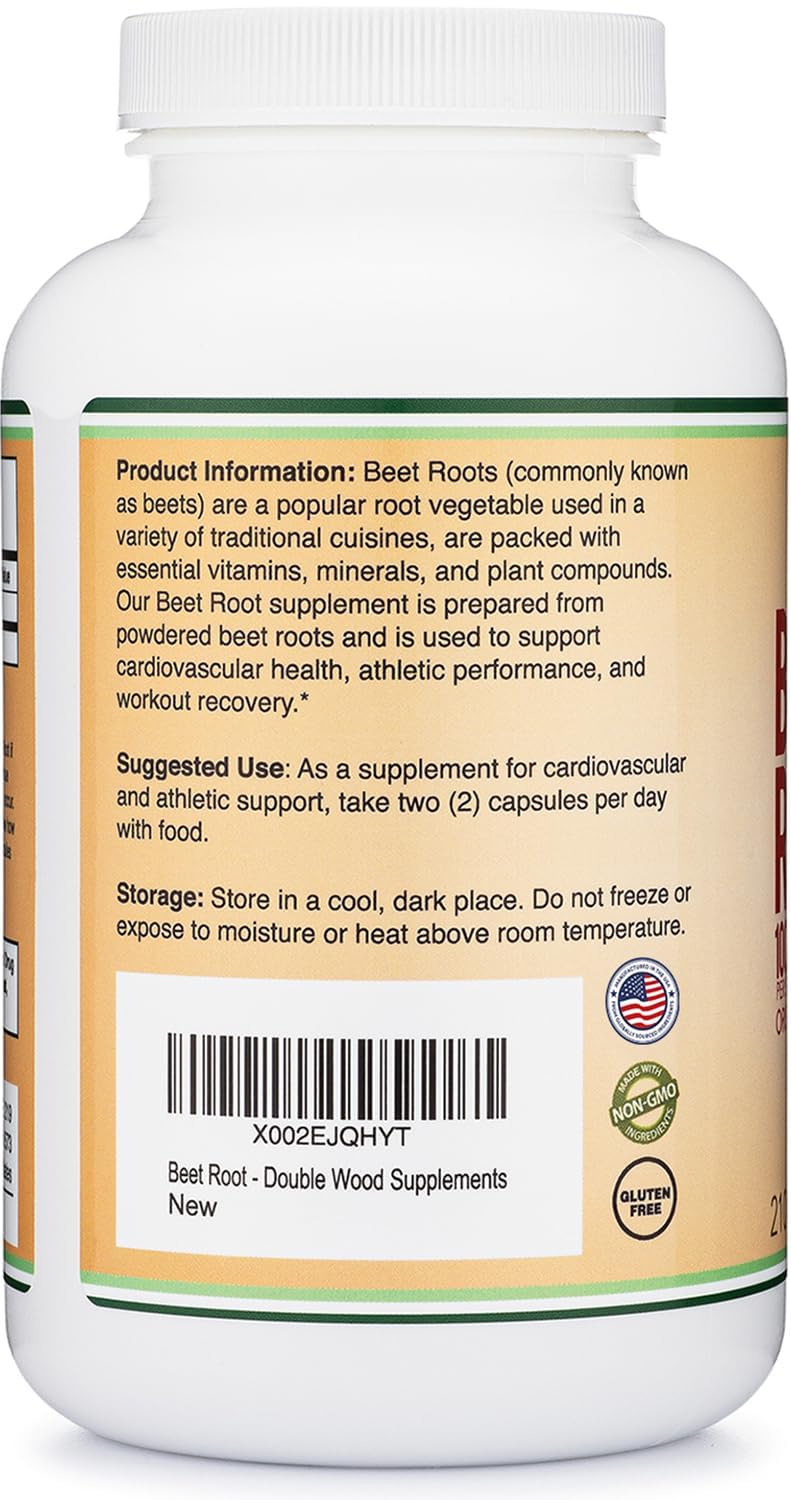 Close-up of Beet Root Powder Capsules
