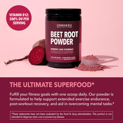 Cherry Berry flavored beet root powder packaging