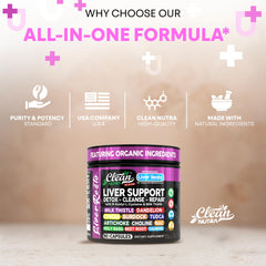 Beet root powder and liver detox ingredients