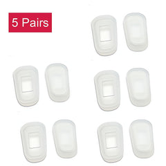 Lightweight flexible silicone material for comfort