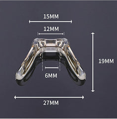 Replacement nose pads for glasses with 6mm screw hole spacing