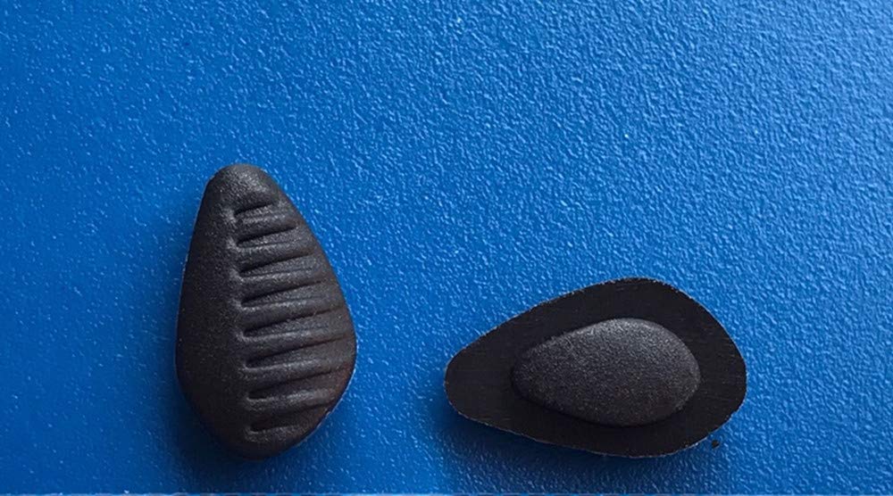 Anti-slip silicone nose pads on glasses frames - BEHLINE