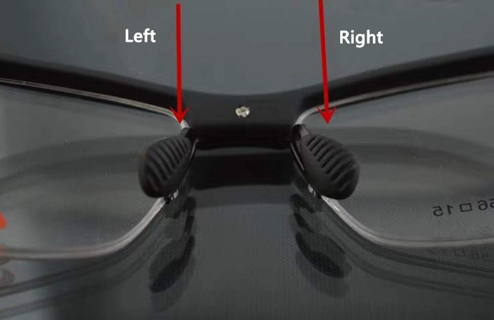 BEHLINE black silicone nose pads kit - 2 pairs