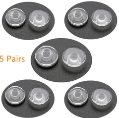 Nose pads compatible with most rimless/frameless and metal frames