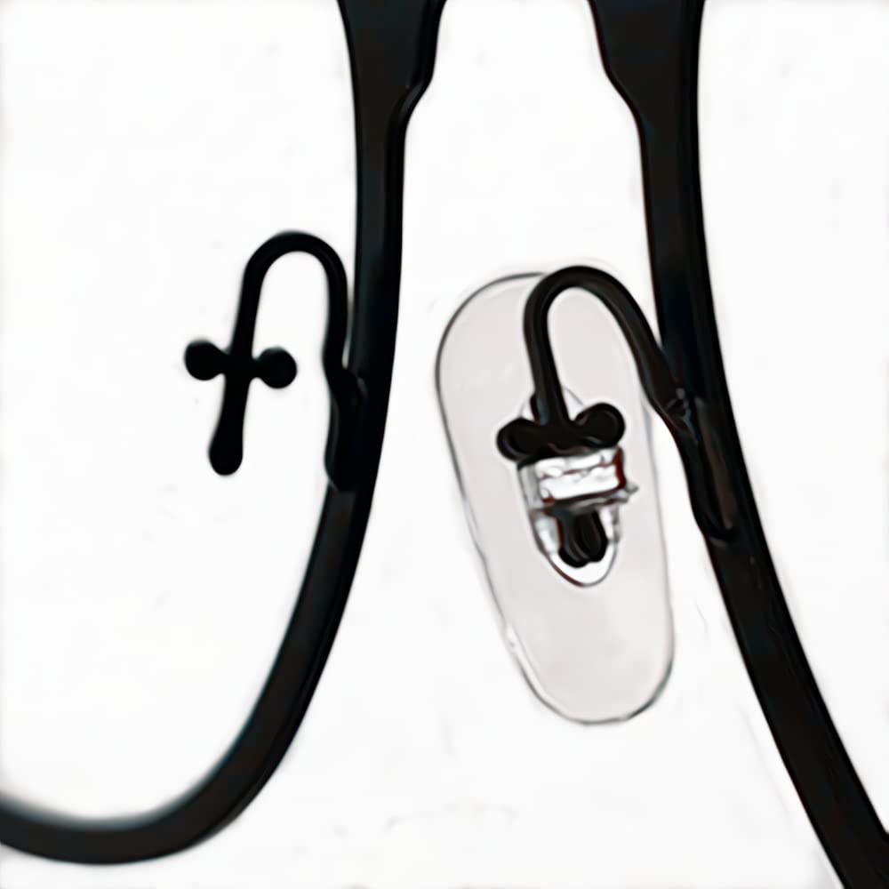 Packaging: 1 pair of BEHLINE nose pads, Clear 16mm