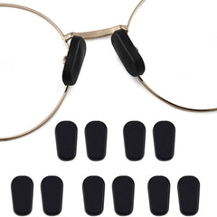 BEHLINE black slip-on eyeglasses nose pads covers – 5 pairs