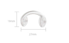 Bridge strap/saddle nose pads for eyewear