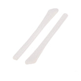 BEHLINE temple end tip close up in clear silicone