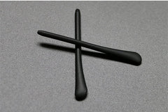 BEHLINE silicone eyeglass temple tips — brown