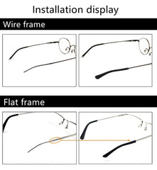 BEHLINE silicone eyeglass temple tips — red
