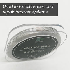 Orthodontic wire device for braces along with bracket system
