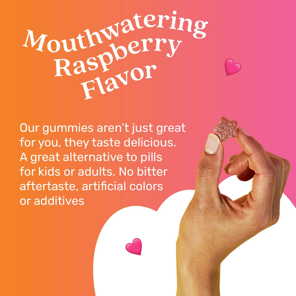 Close up of BeLive Elderberry Gummies bottle