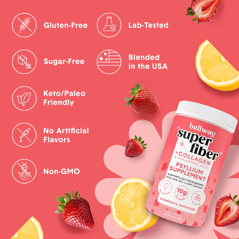 Benefits: gut health, joints, skin, hair and nails radiance