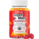 Bellway Super Fiber Gummies Raspberry Lemon packaging front
