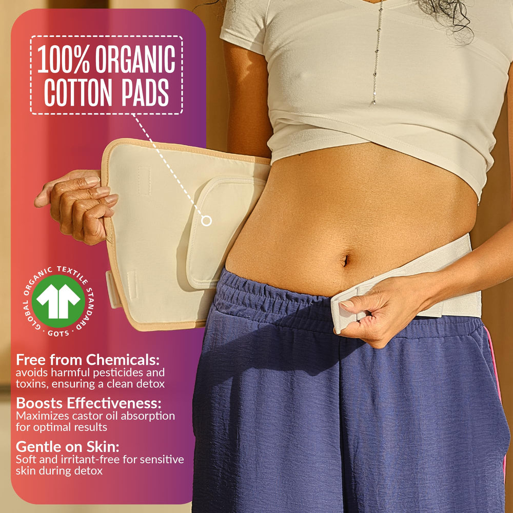 16.2 oz glass bottle of USDA Organic castor oil