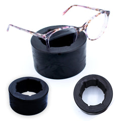 Portable optical bench nut for eyewear frame repair