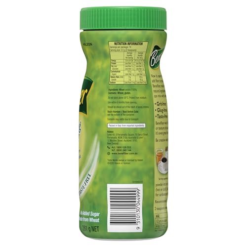 Benefiber dissolves in coffee without altering flavor.