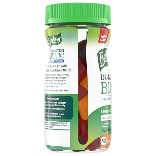 Age recommendation 12+ on Benefiber gummy packaging