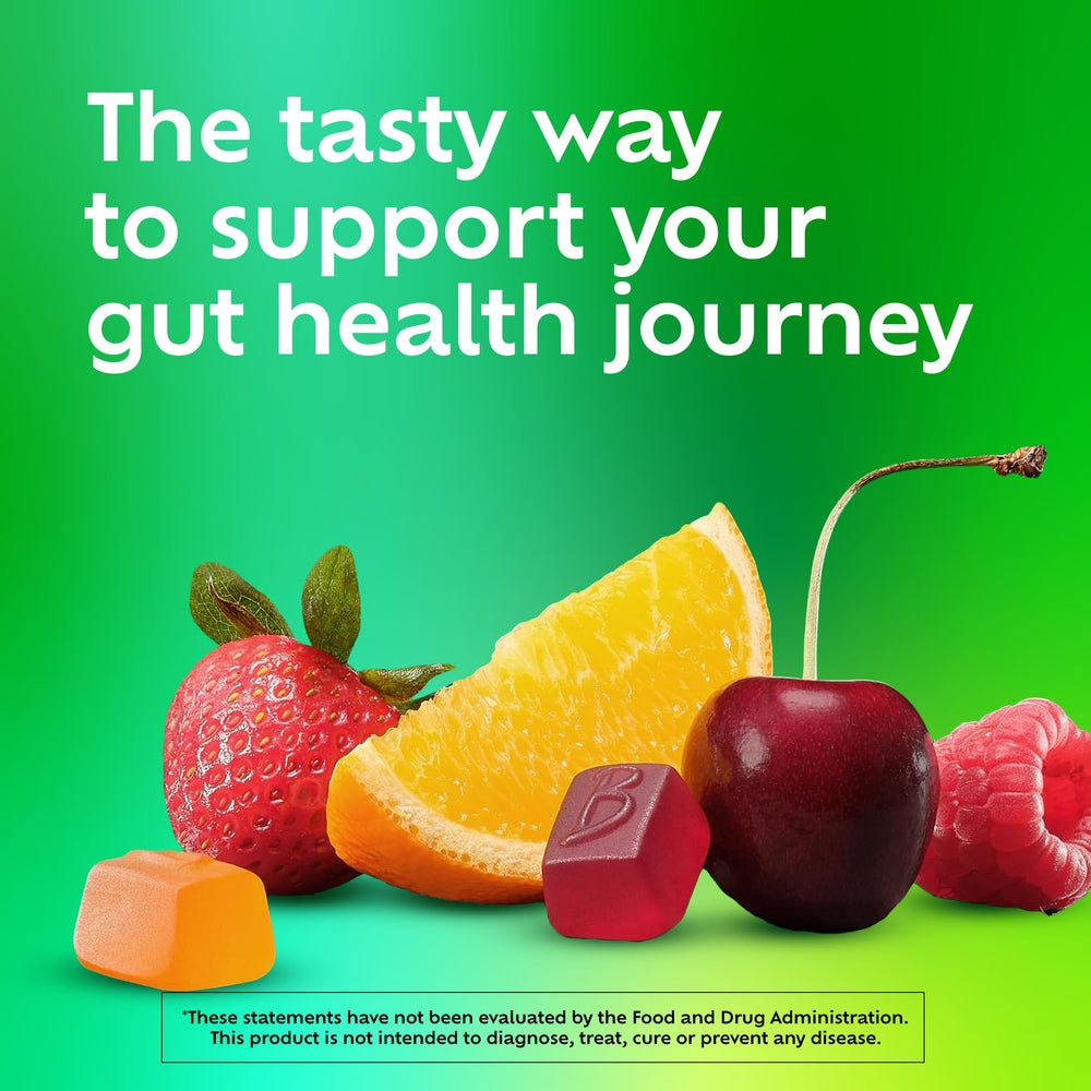 Illustration of inulin prebiotic and Bacillus coagulans probiotic ingredients