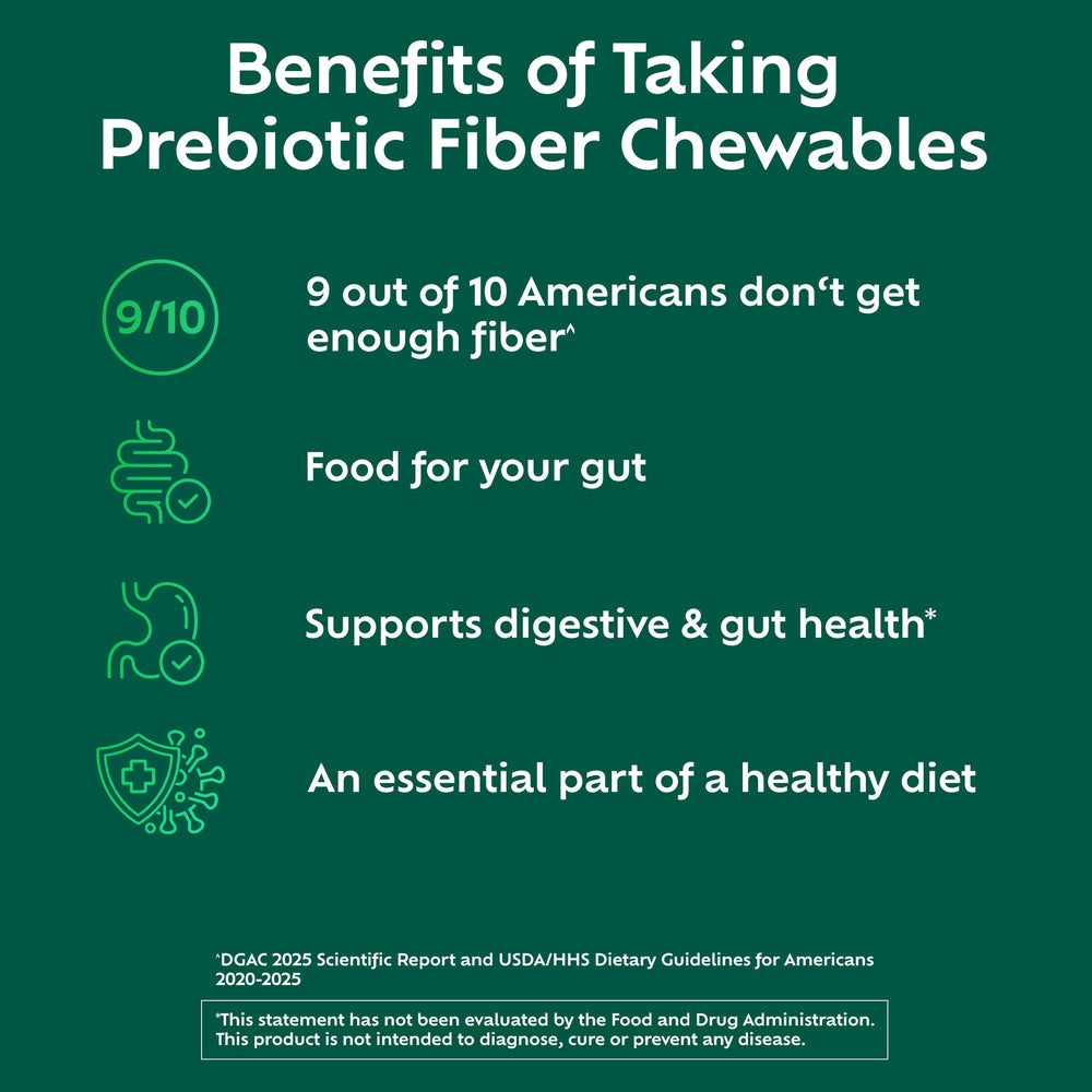 Benefiber lemon flavor chewable tablet close-up highlighting refreshing citrus taste