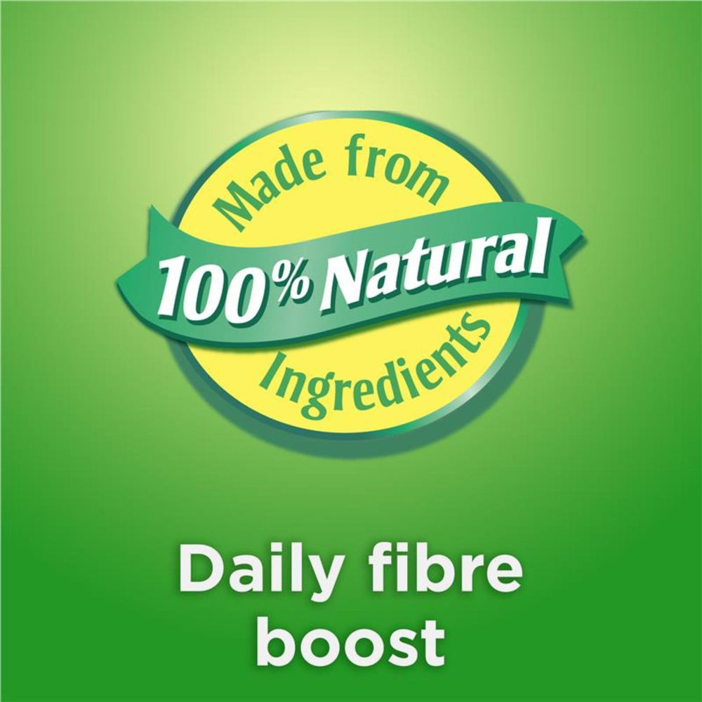 Close-up view of Benefiber Original Prebiotic Fiber label