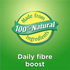 Close-up view of Benefiber Original Prebiotic Fiber label
