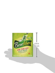 Glass of water with Benefiber dissolving completely - tasteless