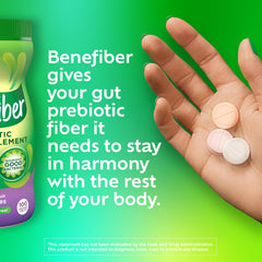 Sugar-free and gluten-free Benefiber chewable tablets