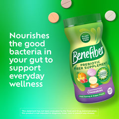 Close-up of Benefiber digestive health tablets for gut support