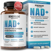 Hero image of Benevolent NAD+ supplement 1050mg