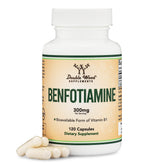 Benfotiamine 300mg 120-capsule bottle — hero image