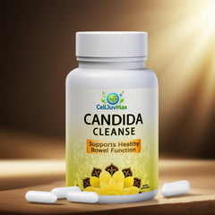 Caprylic acid capsules for digestive balance