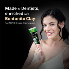 Bentodent bentonite clay and activated charcoal ingredients